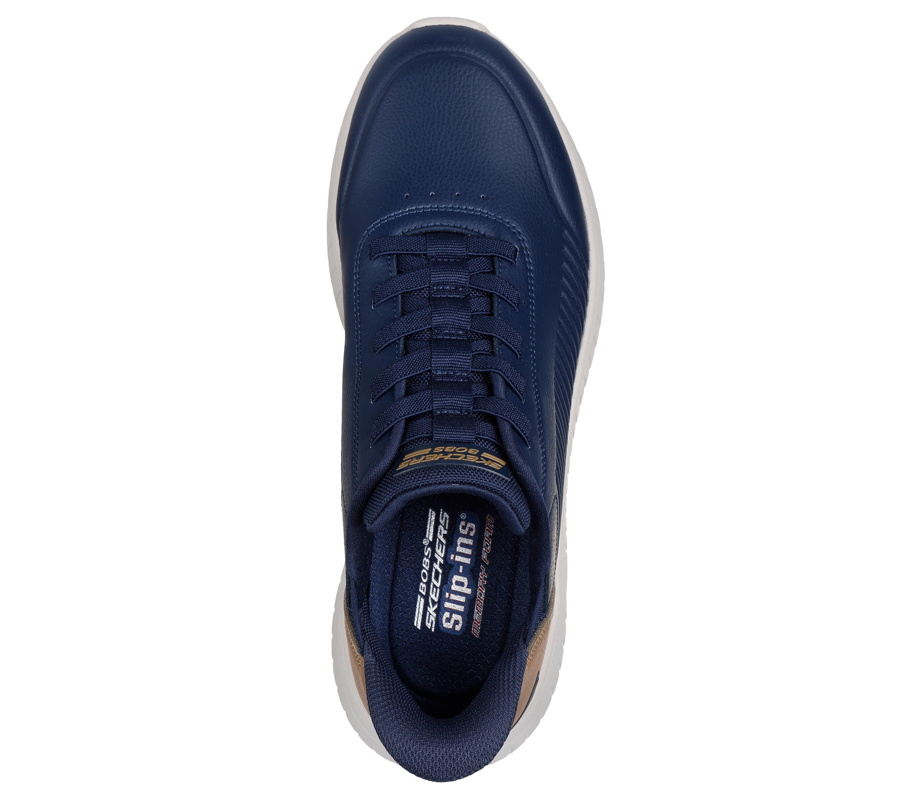 Heren slip-on sneakers BOBS SQUAD CHAOS HEEL PREFERRED marineblauw 2/5