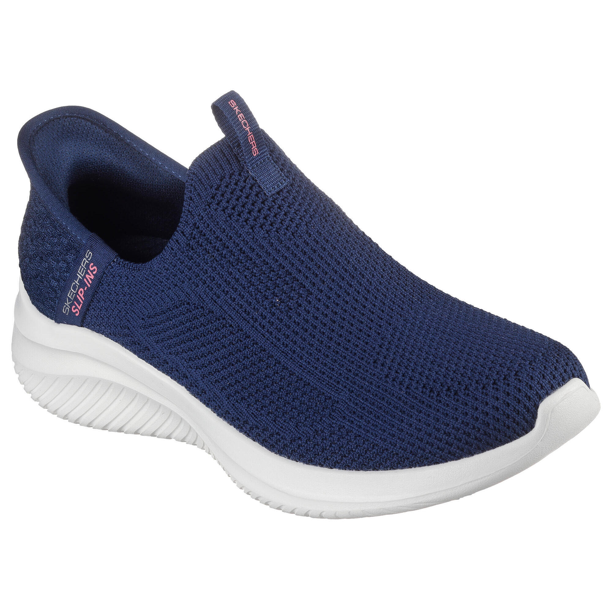 Skechers - Baskets Slip-on Femme Ultra Flex 3.0 Easy Win Bleu Marine - Baskets - Bleu - Decathlon
