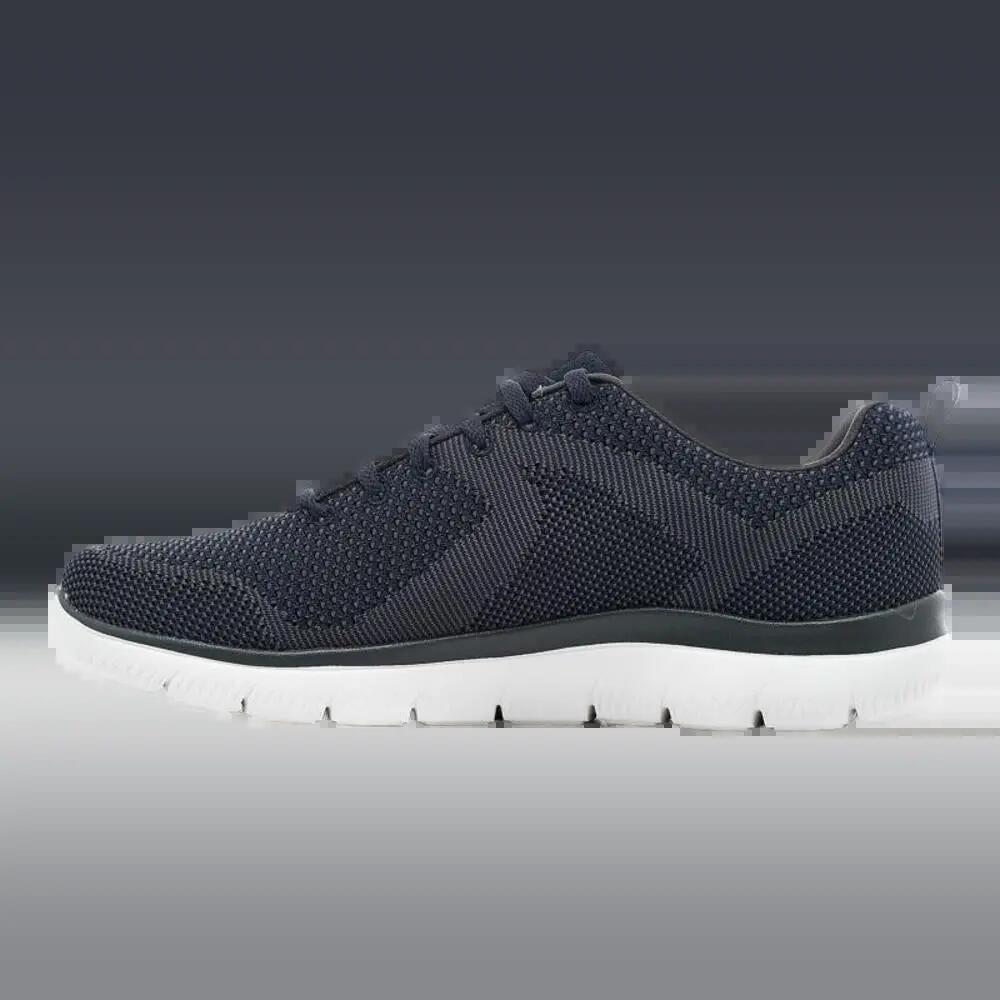 Skechers Herren Schnürschuh Summits Brisbane in blau 3/5