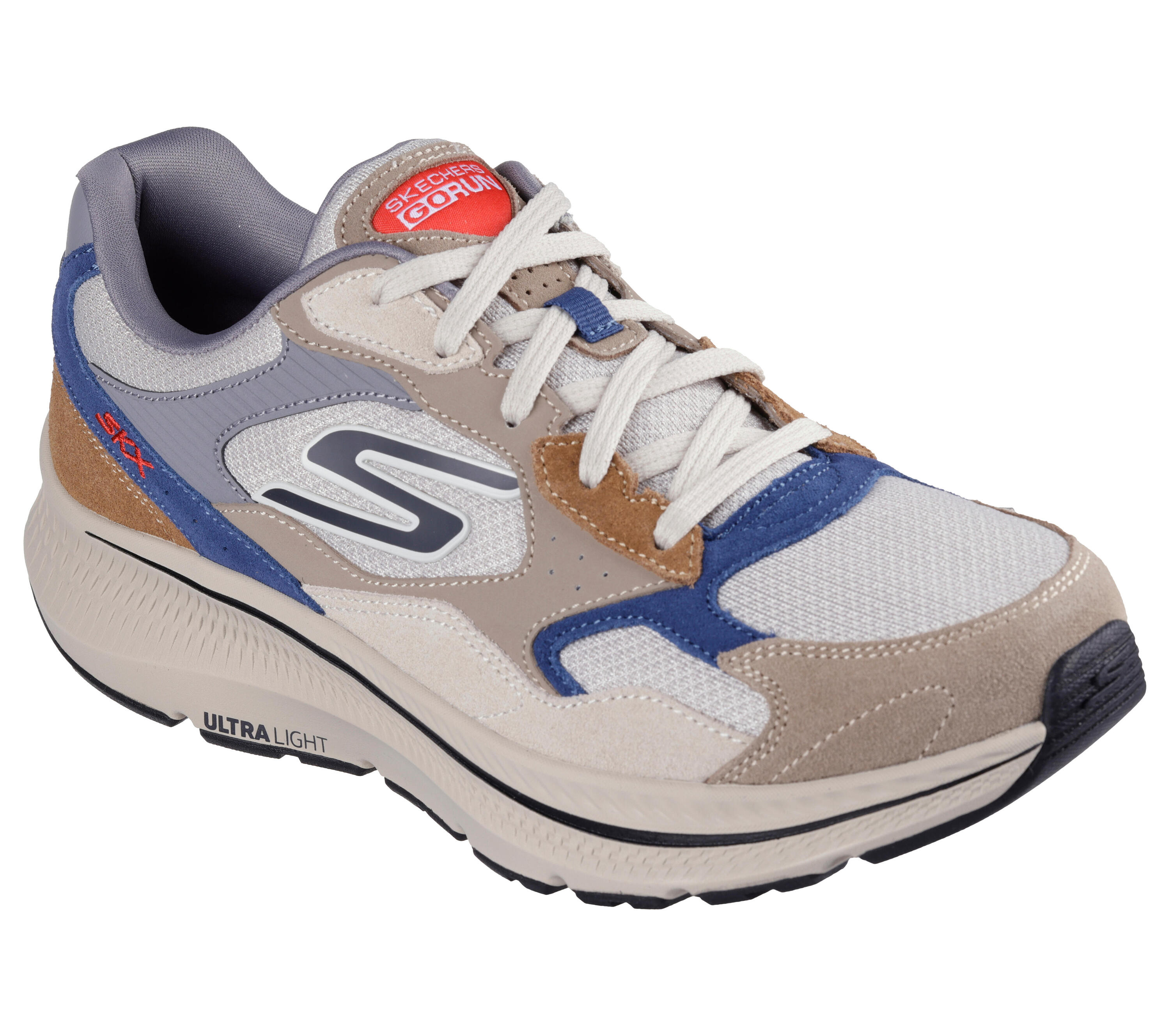 SKECHERS Scarpe da running da uomo GO RUN CONSISTENT 2.0 RETRO RUNNER V1 taupe