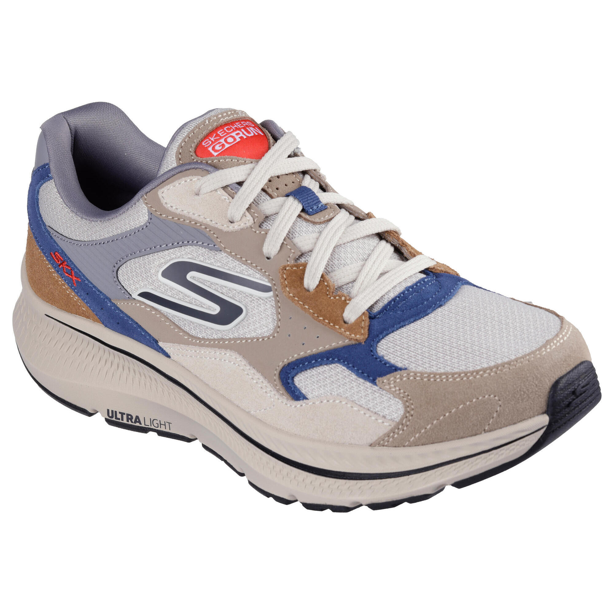 Skechers - Baskets De Course Homme Go Run Consistent 2.0 Retro Runner V1 Taupe - Baskets - Marron - 45 - Decathlon