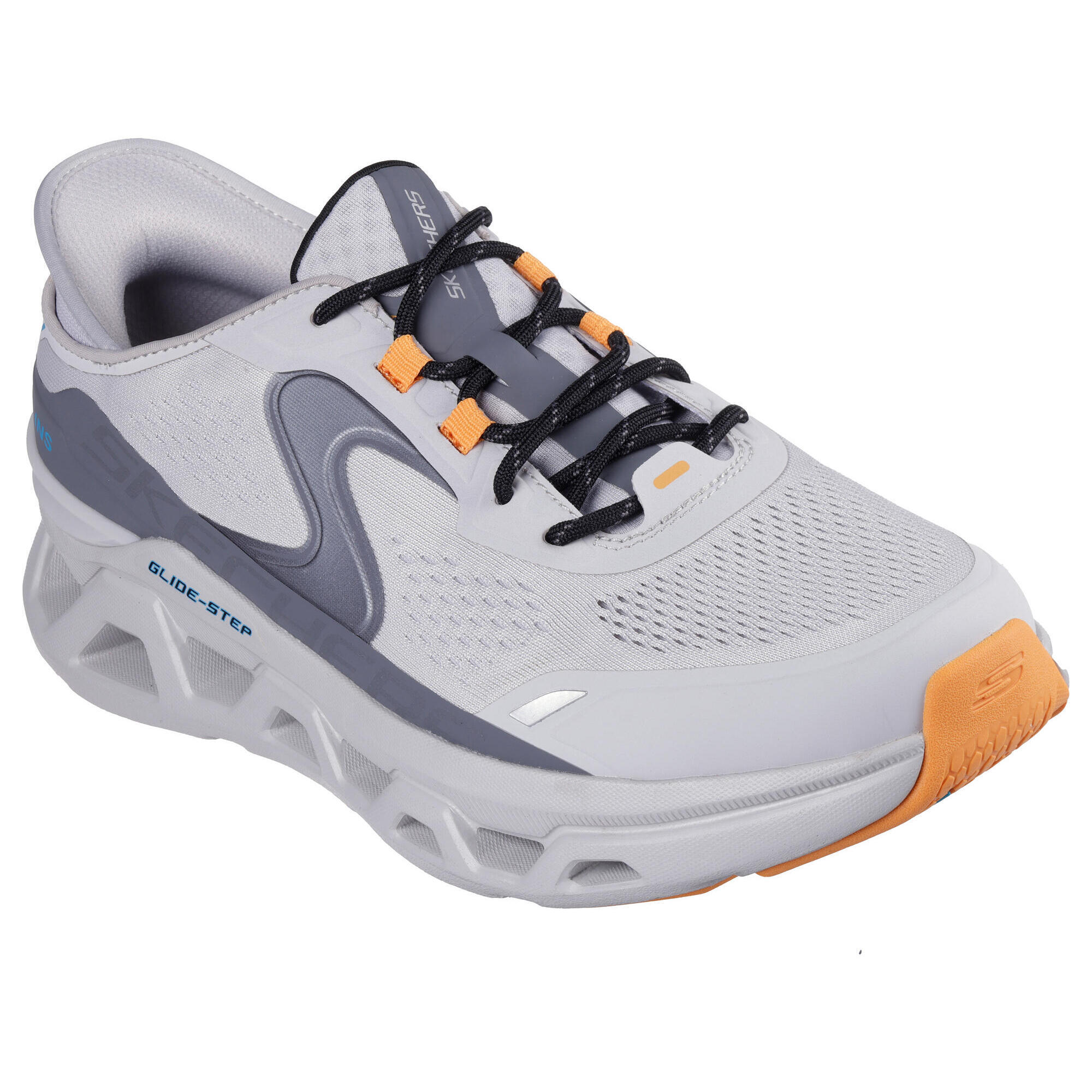 Skechers - Baskets Skechers Modèle Glide Step Altus Slip-ins Couleur Gris - Baskets - Gris|orange - 42 - Decathlon