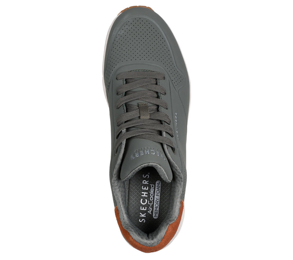 Tenisówki Skechers Model Uno - Suited On Air Kolor Zielony