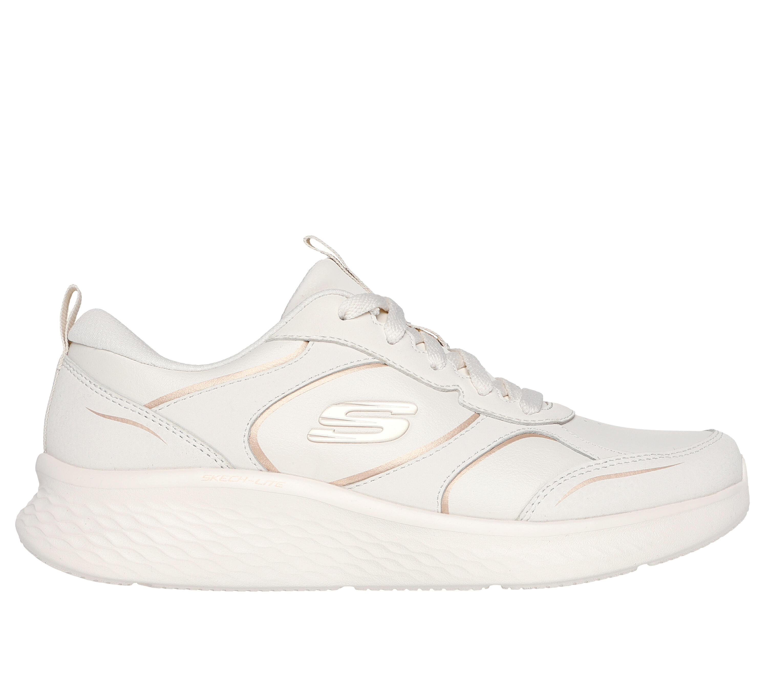 Zapatillas para Mujer Skechers  Beige 5/5