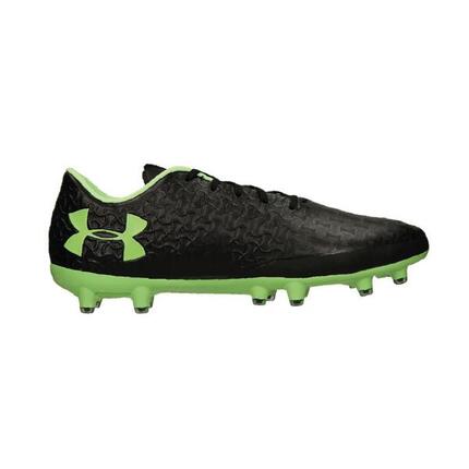 Botas de fútbol Under Armour Magnetico Pro FG negro y verde