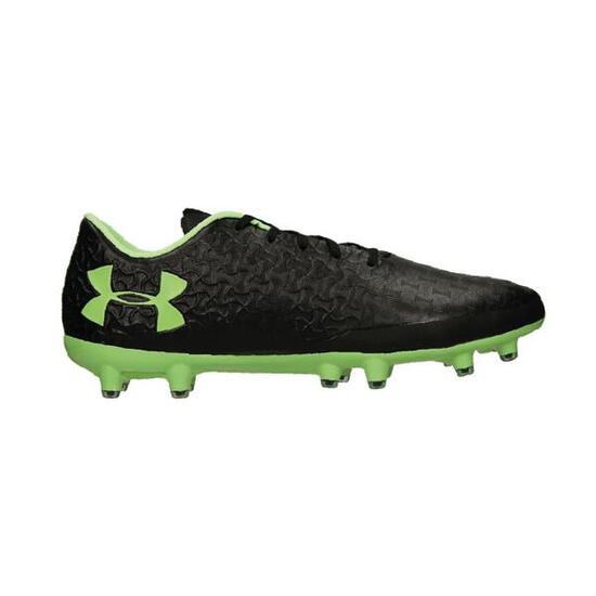 Botas De Fútbol Under Armour Magnetico Pro Fg Negro Y Verde