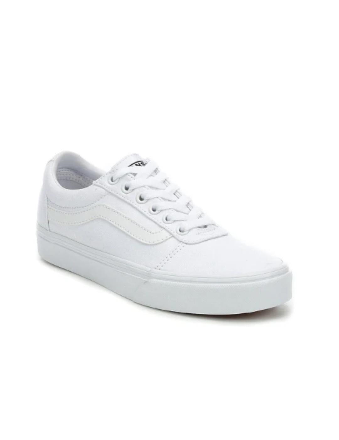 Chaussures de sport pour femme Vans Blancs 2/3