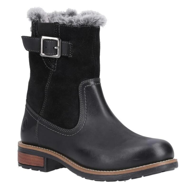 Stiefeletten "Kemerton", Wildleder Damen Schwarz