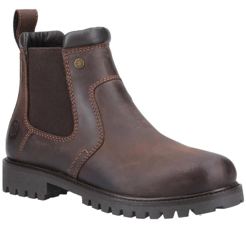 Stiefeletten "Pamington", Leder Damen Braun