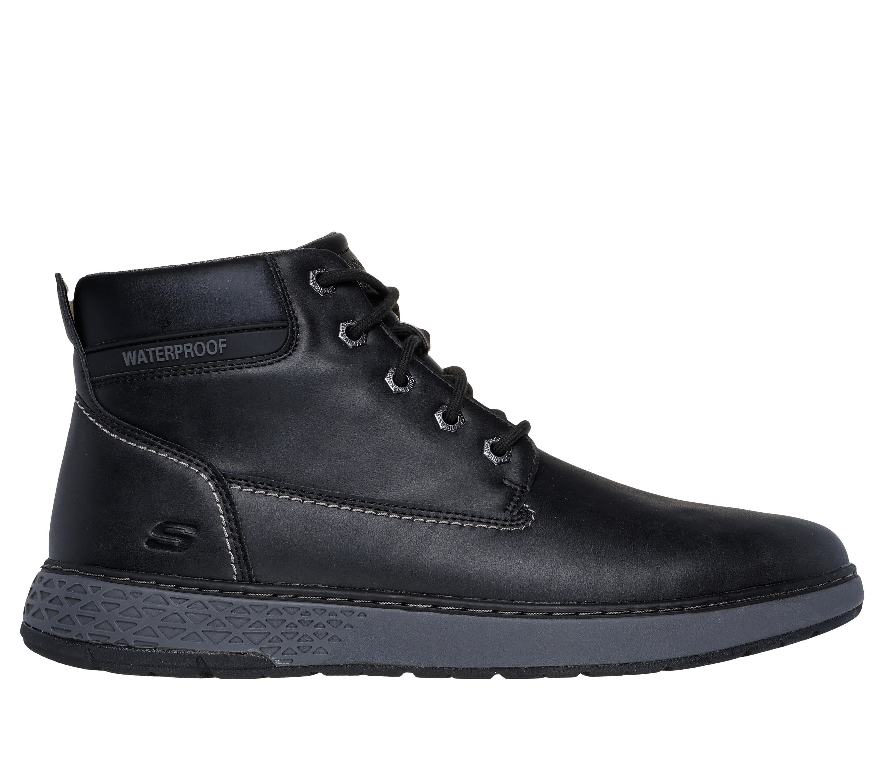Herren GARLAN DENO Stiefel Schwarz 5/5