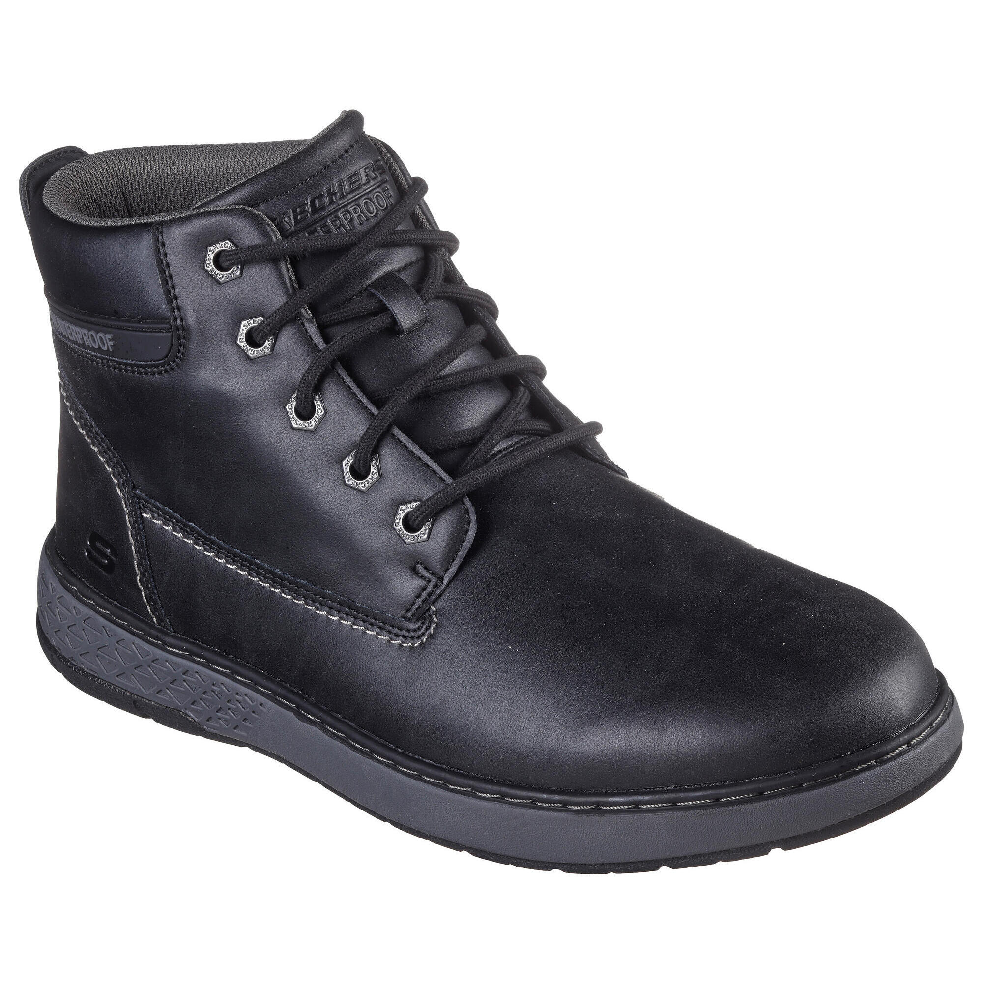 Skechers - Bottes Skechers Garlan - Deno, Noir, Hommes - Bottes - Noir - 45 - Decathlon