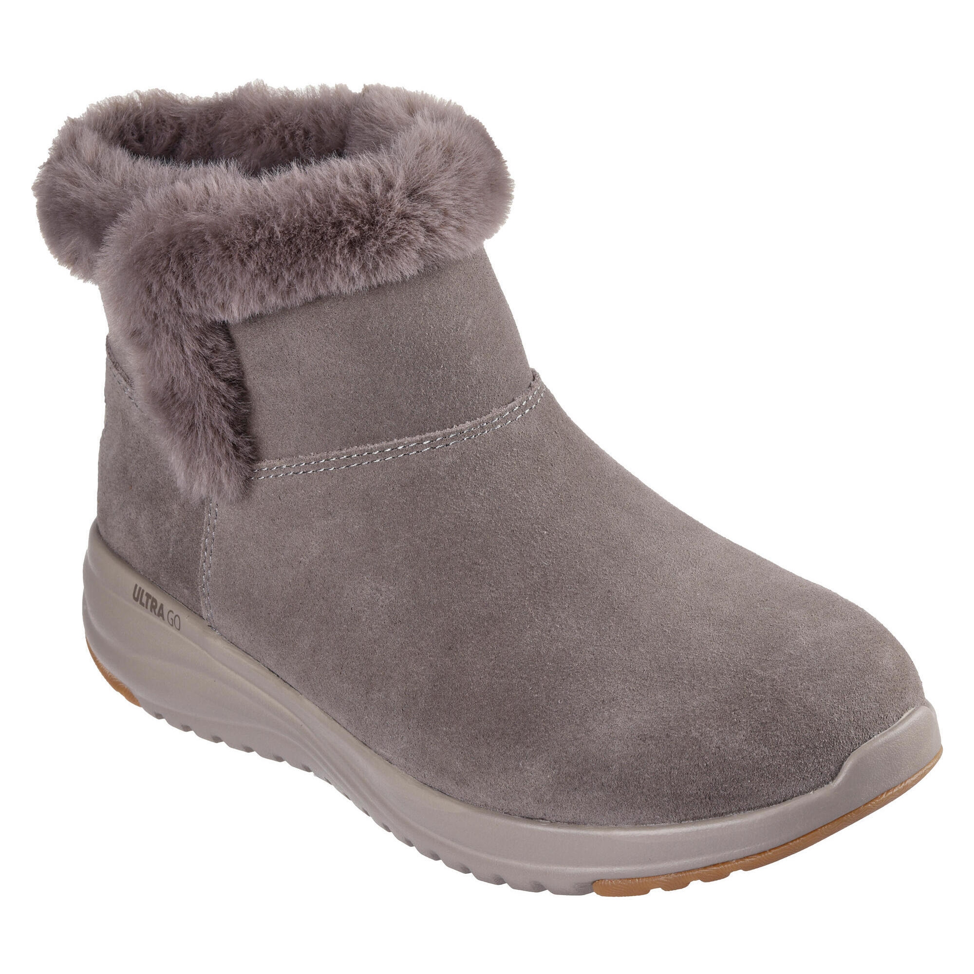 Skechers - Bottes Femme On-the-go Stellar Cozy Step Taupe - Bottines - Marron|violet - Decathlon
