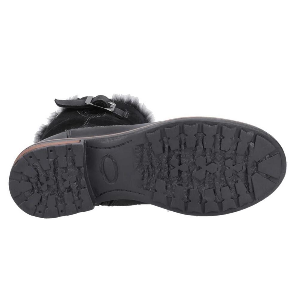 Womens/Ladies Kemerton Suede Ankle Boots (Black) 4/5