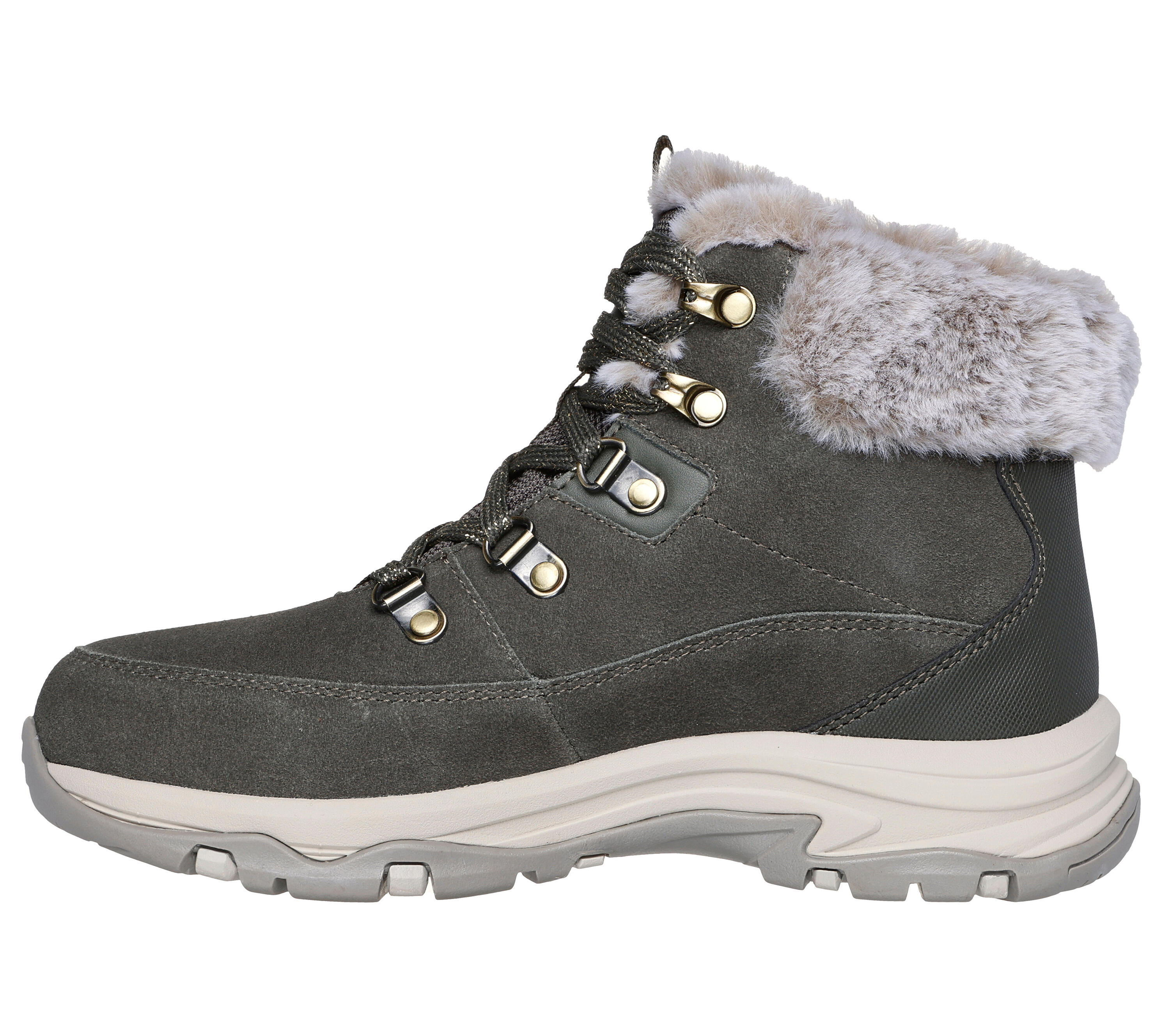 SKECHERS Bottine KAKI  36 (Z1052) 4/7