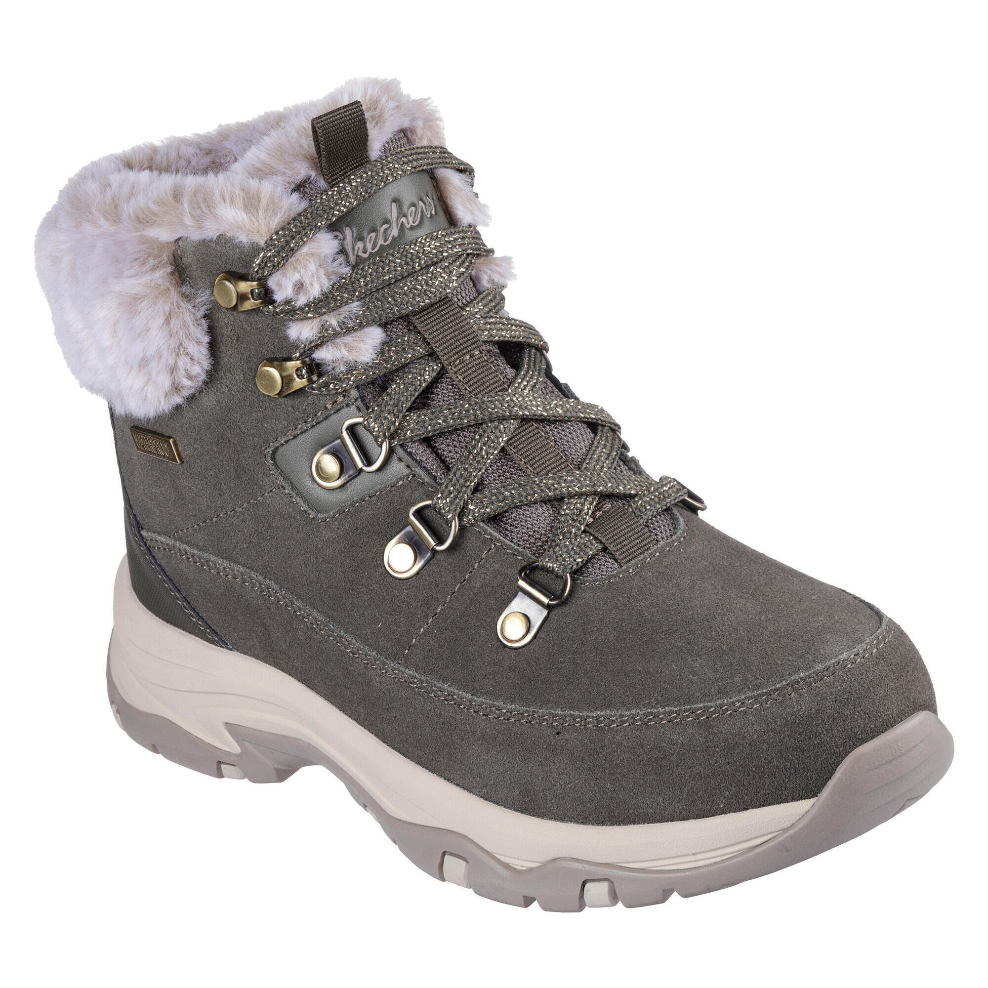 Skechers - Skechers Bottine Kaki 37 (z1052) - Bottes - 37 - Decathlon
