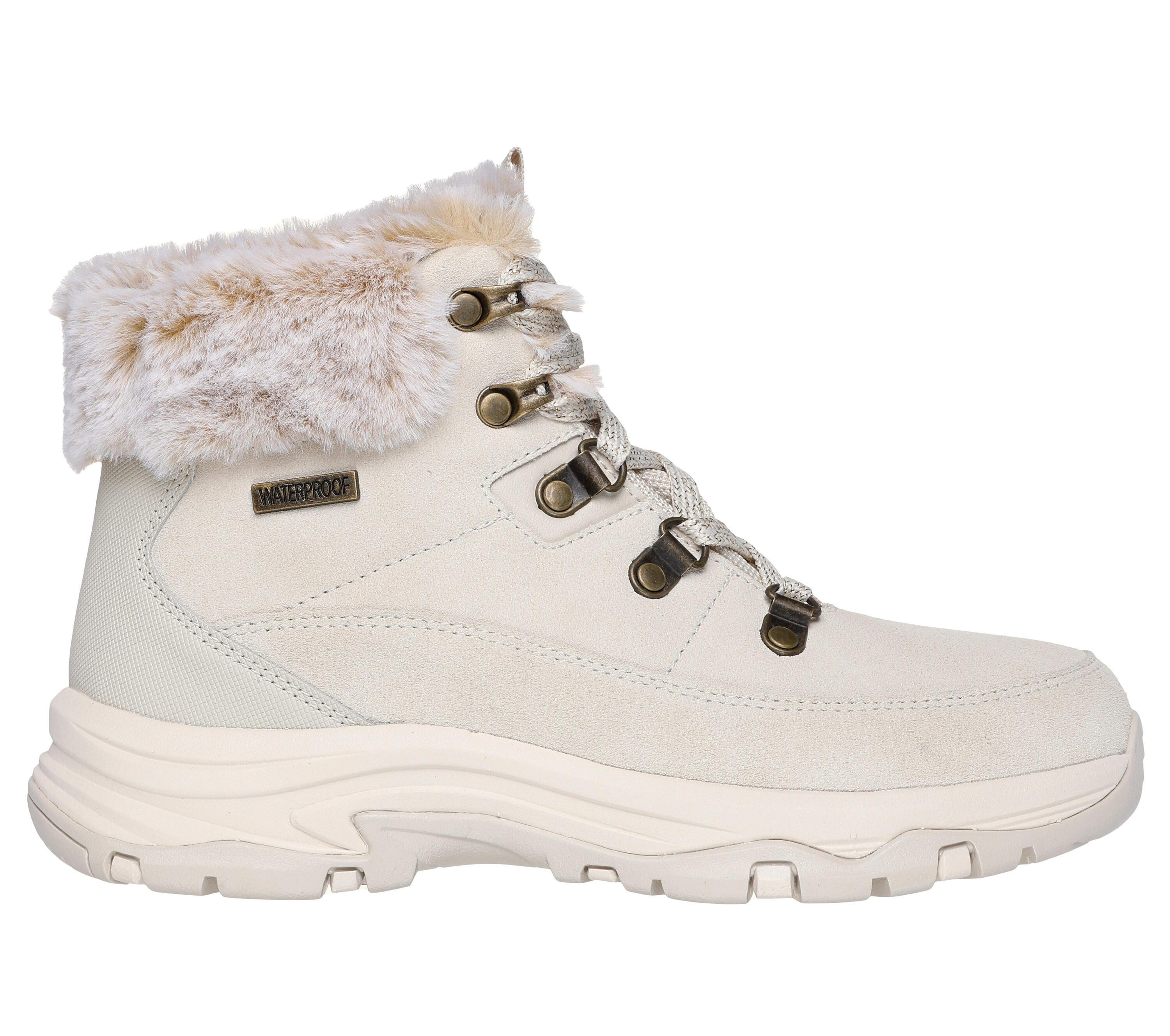 Skechers Damen Trego Snow Worries 167882 NAT Stiefel Waterproof 5/7