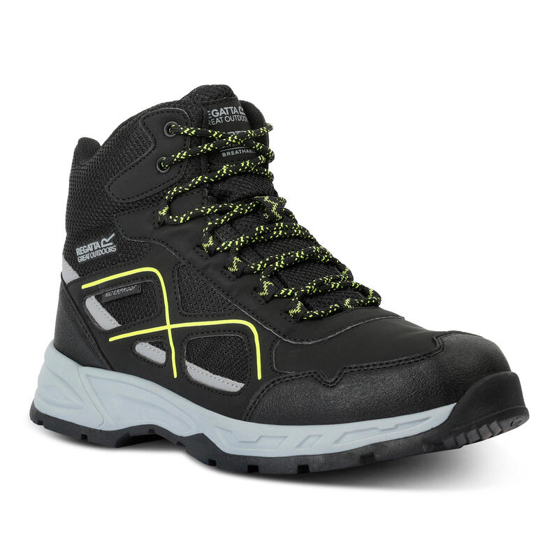 Botas de caminhada Vendeavour para homem Preto / Poncha de Lima