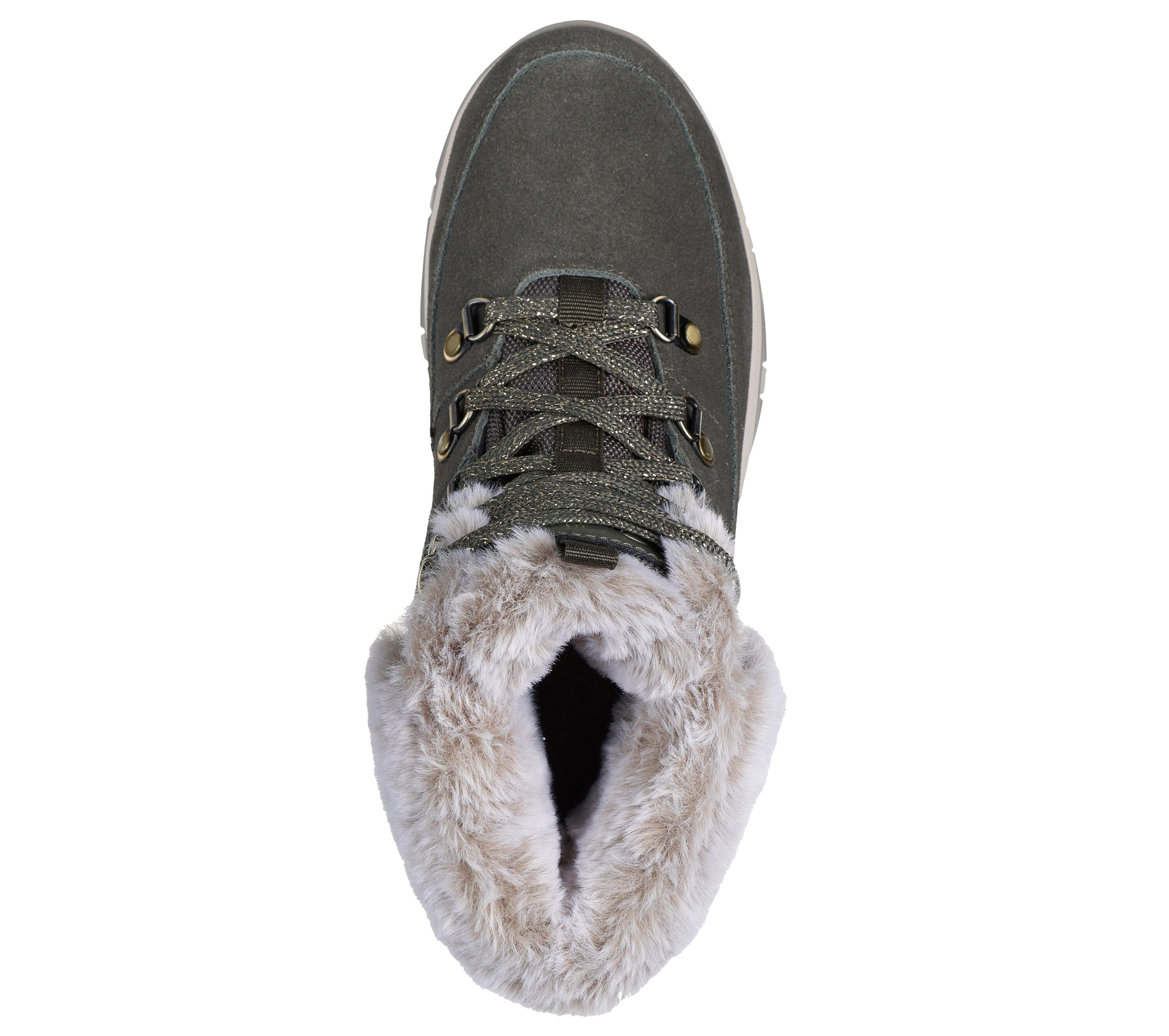 SKECHERS Bottine KAKI  36 (Z1052) 2/7