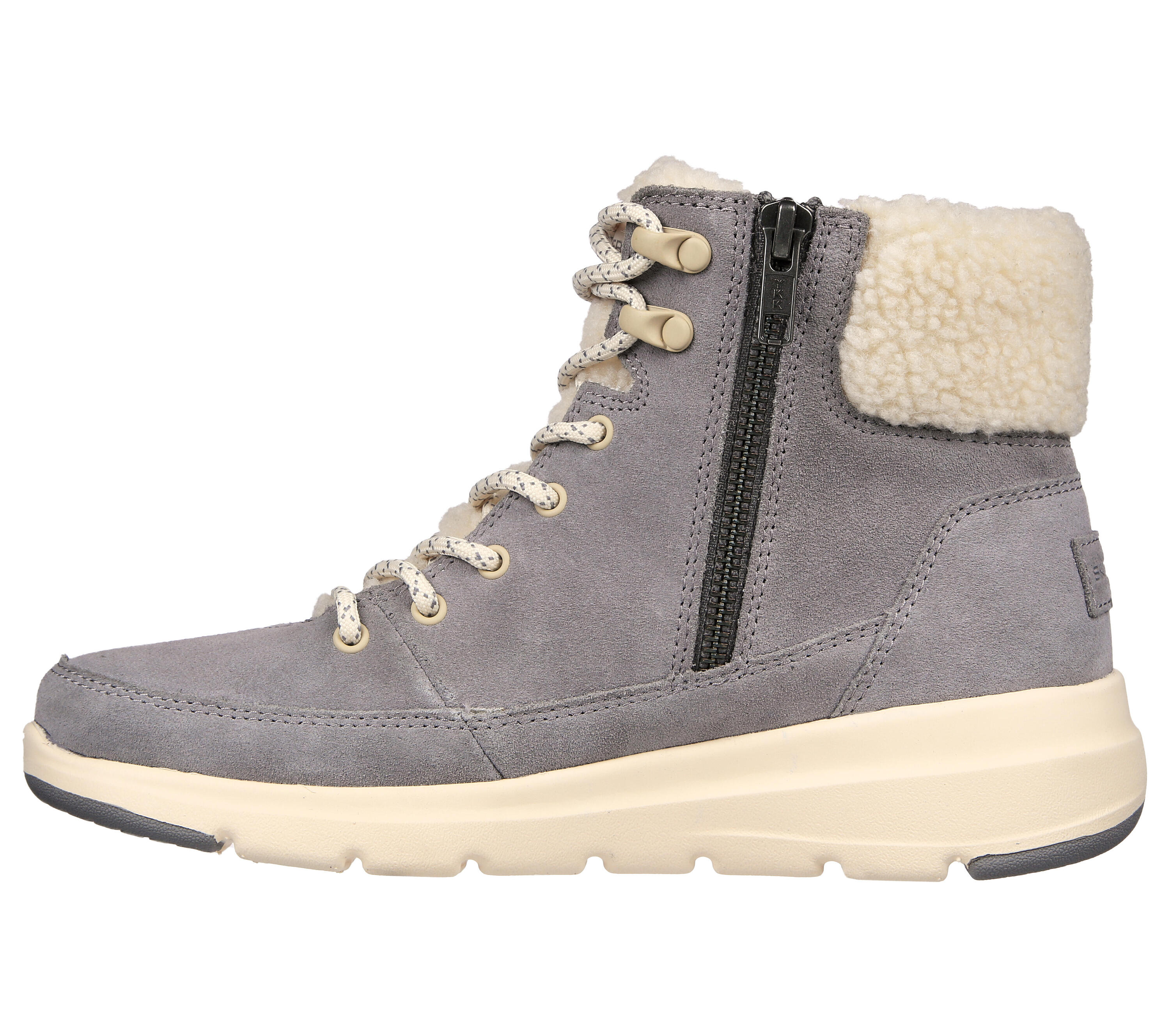 Buty zimowe sportowe damskie Skechers Glacial Ultra-Woodlands 4/7