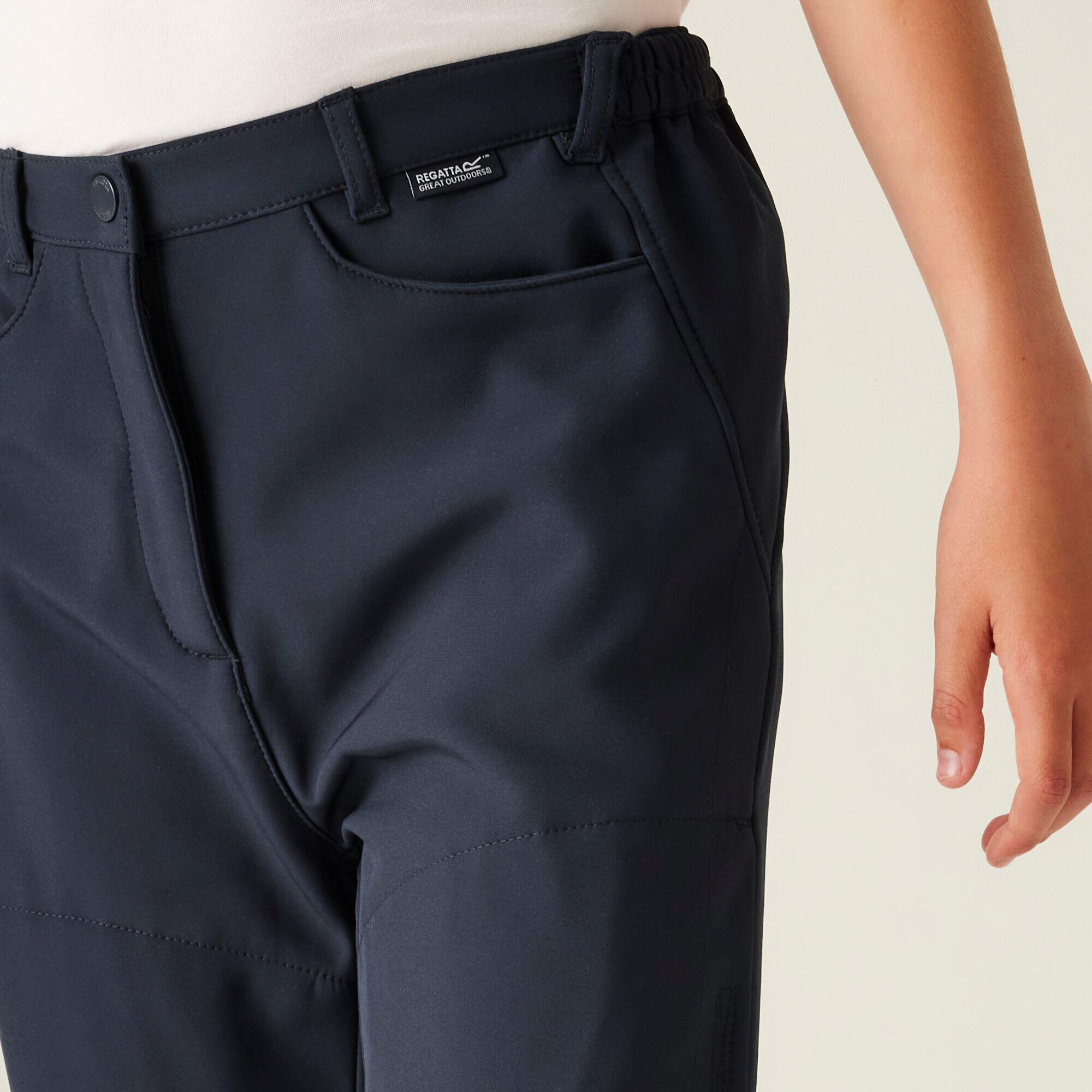 Softshell Kids Hiking Trousers 4/7