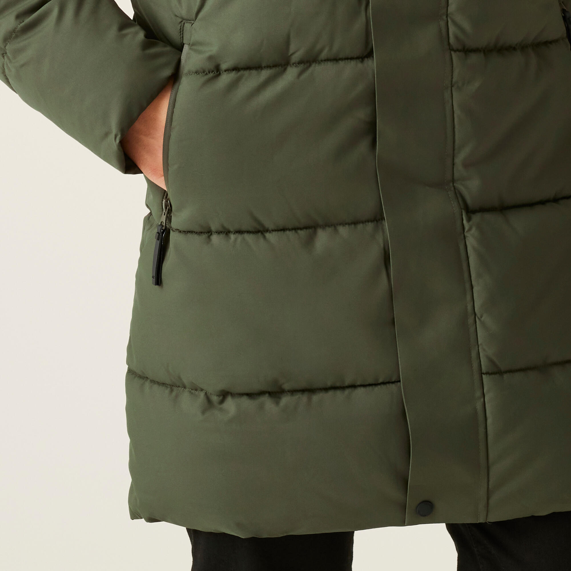 Chaqueta senderismo hombre impermeable cortaviento Regatta Hayleyn 4/5