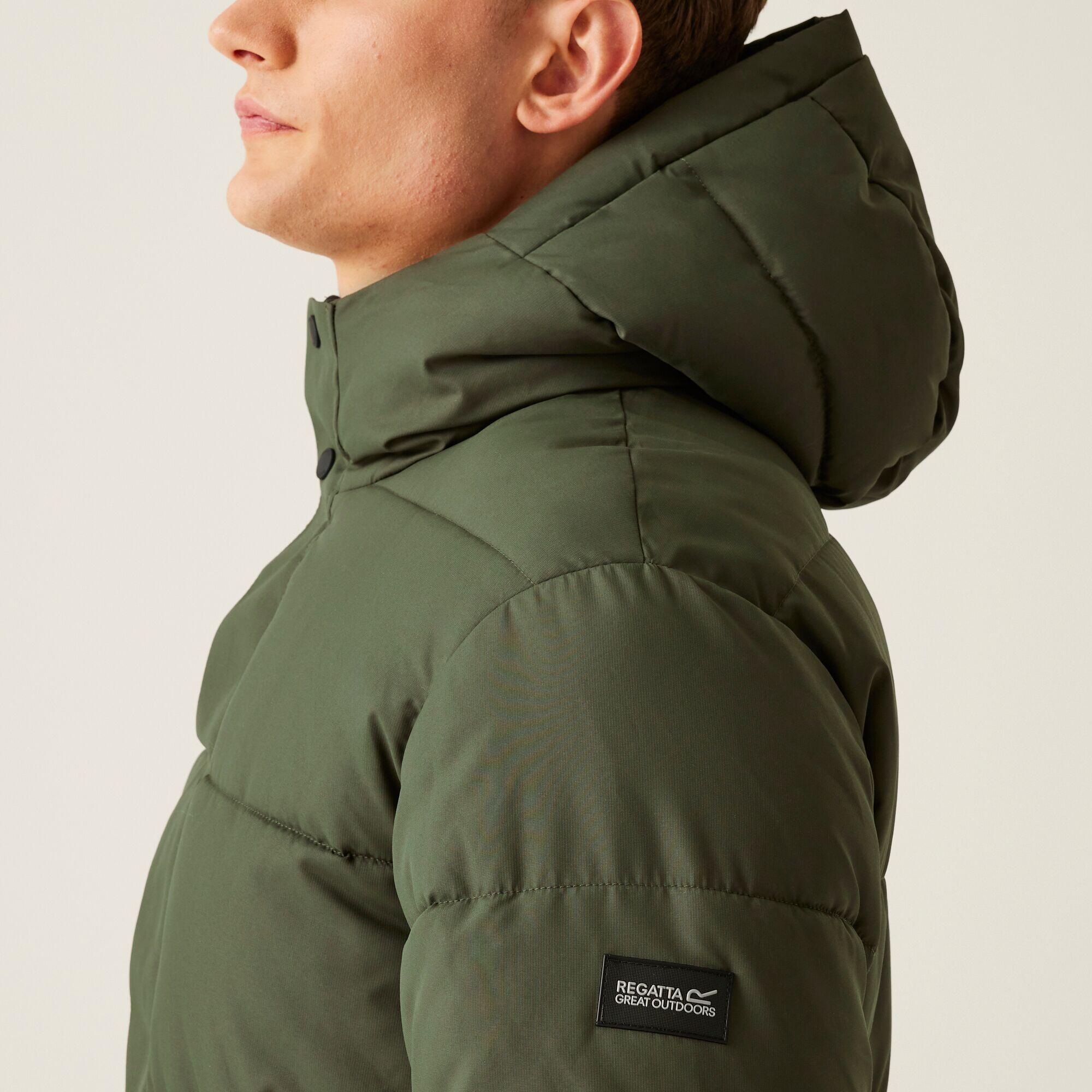 Chaqueta senderismo hombre impermeable cortaviento Regatta Hayleyn 5/5
