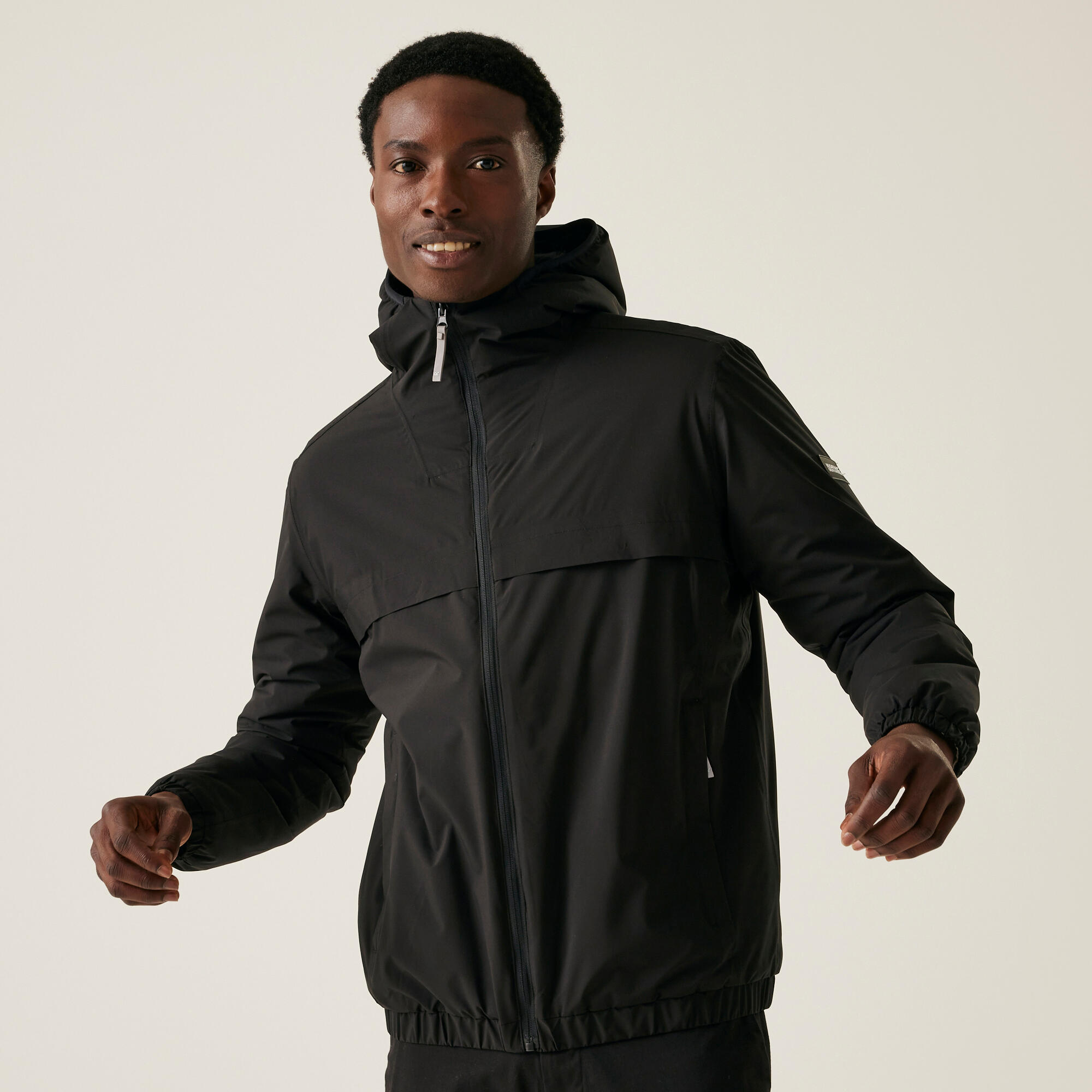 Regatta - Wiltom Homme Randonnée Veste Isolée Imperméable - Coupe-pluie - Noir - 42 M/l - Decathlon