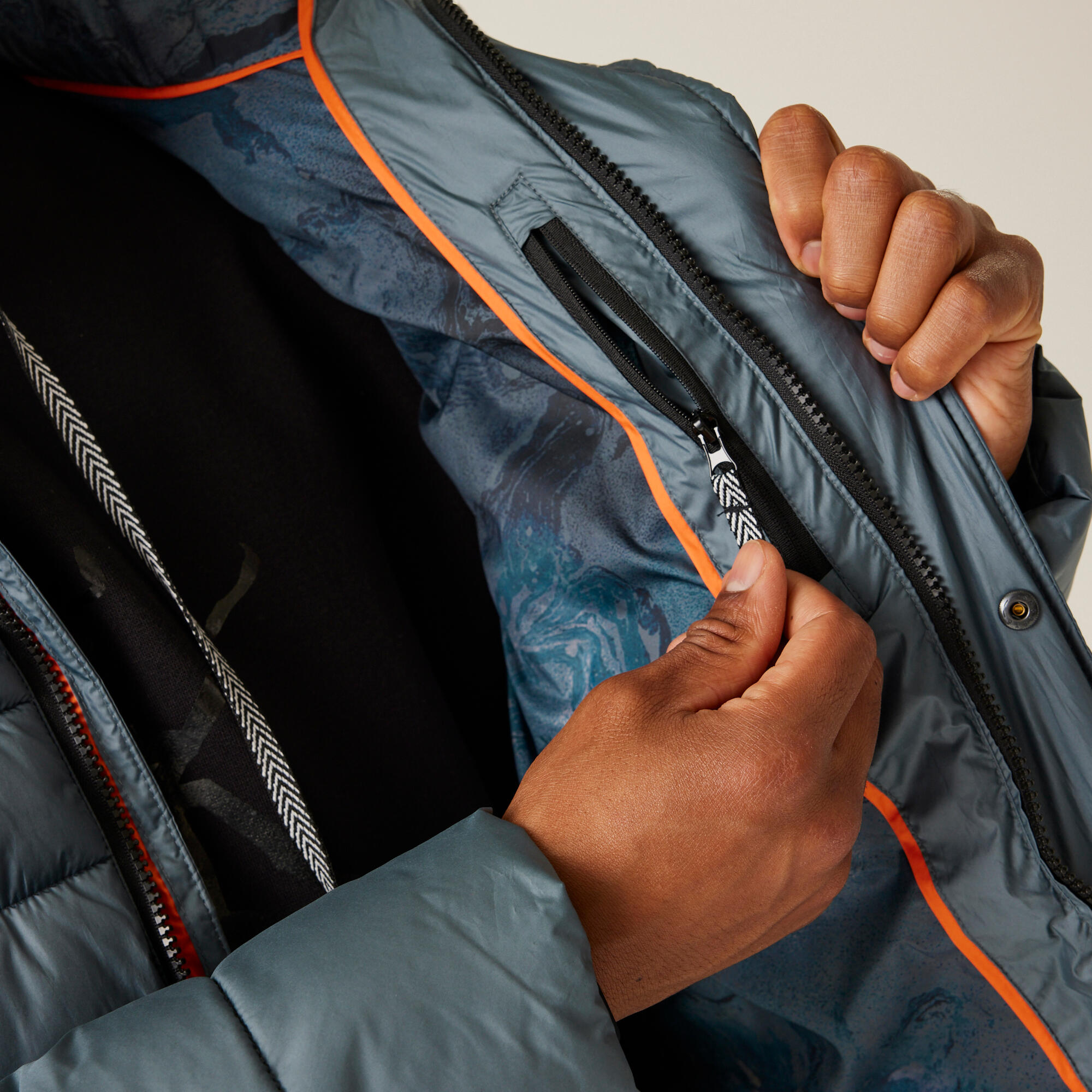 Chaqueta senderismo hombre impermeable Christian Lacroix Collongues 4/7