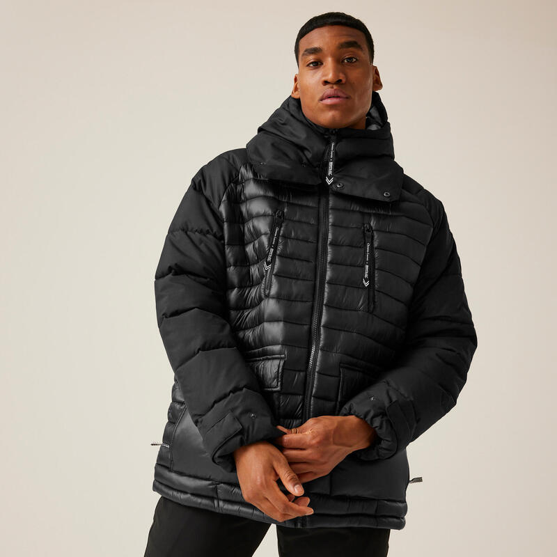 Chaqueta senderismo hombre Christian Lacroix Congenies, negro