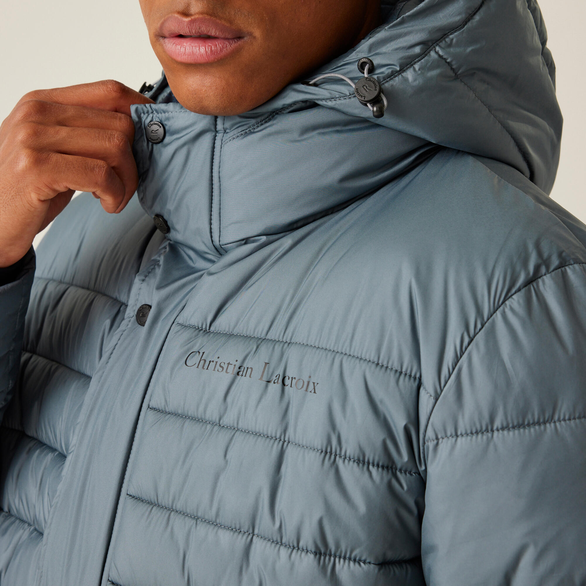 Chaqueta senderismo hombre impermeable Christian Lacroix Collongues 5/7