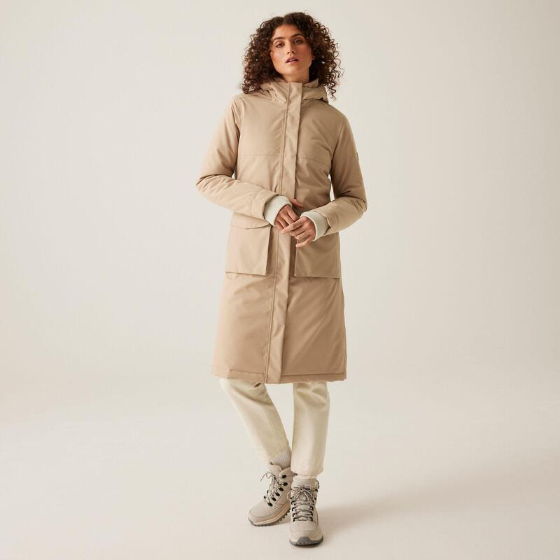 Yarli Femme Randonnée Veste isolée imperméable