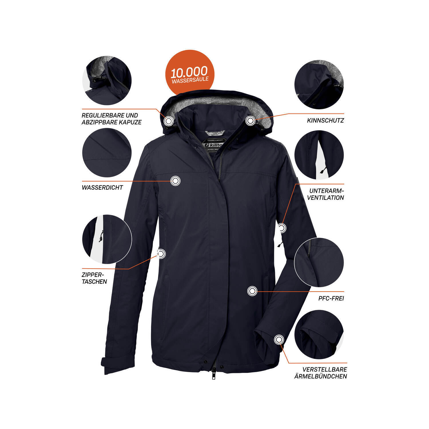 Damen Outdoorjacke KOS 11 WMN JCKT 6/6