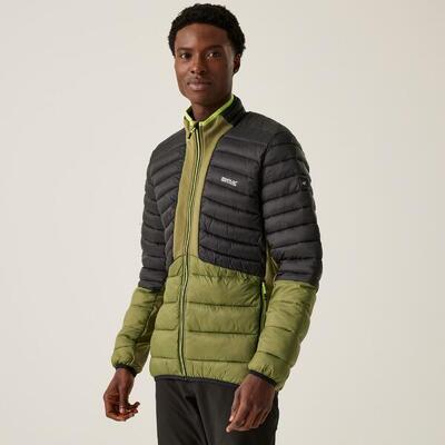 Regenjas heren leedre hybrid voor hiking