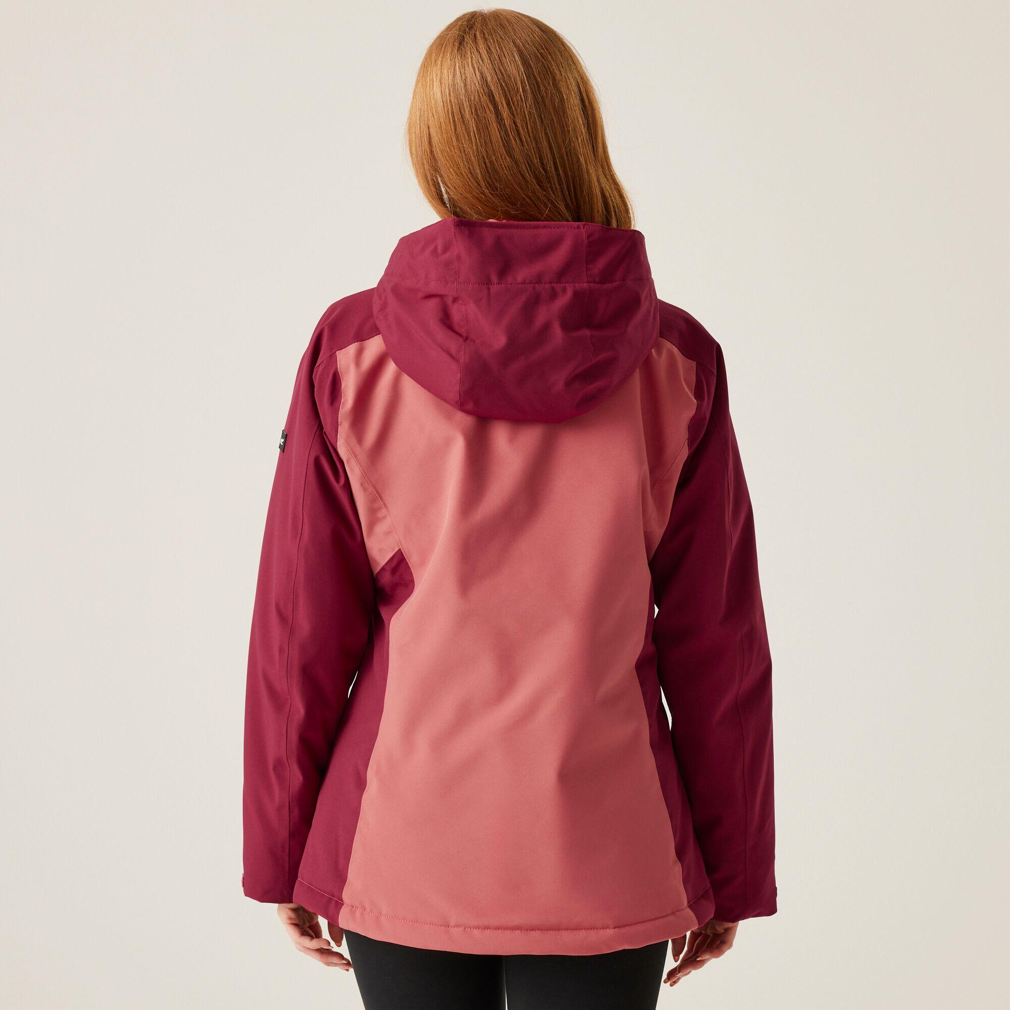 Regenjas Hiking Dames Waterdicht Ademend Thermoguard Highton Stretch IV 2/5