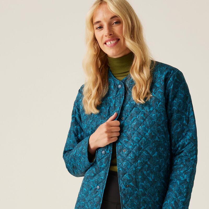 Orla Quilted Femme Casual Veste cloisonnée