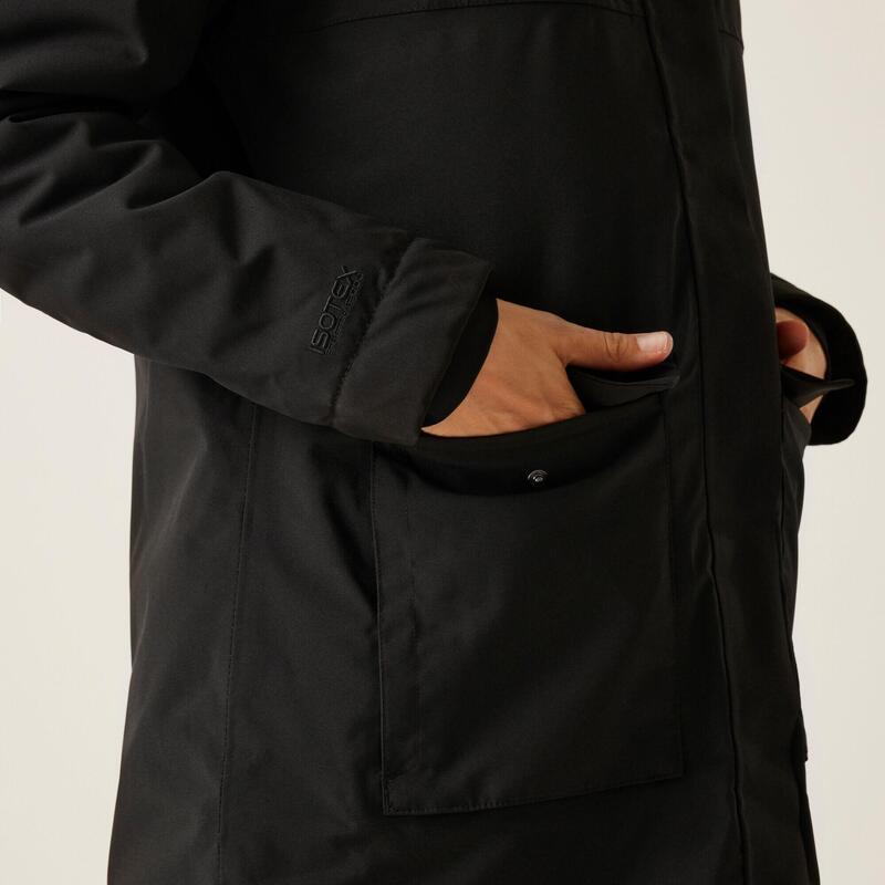 Yarli Femme Randonnée Veste isolée imperméable