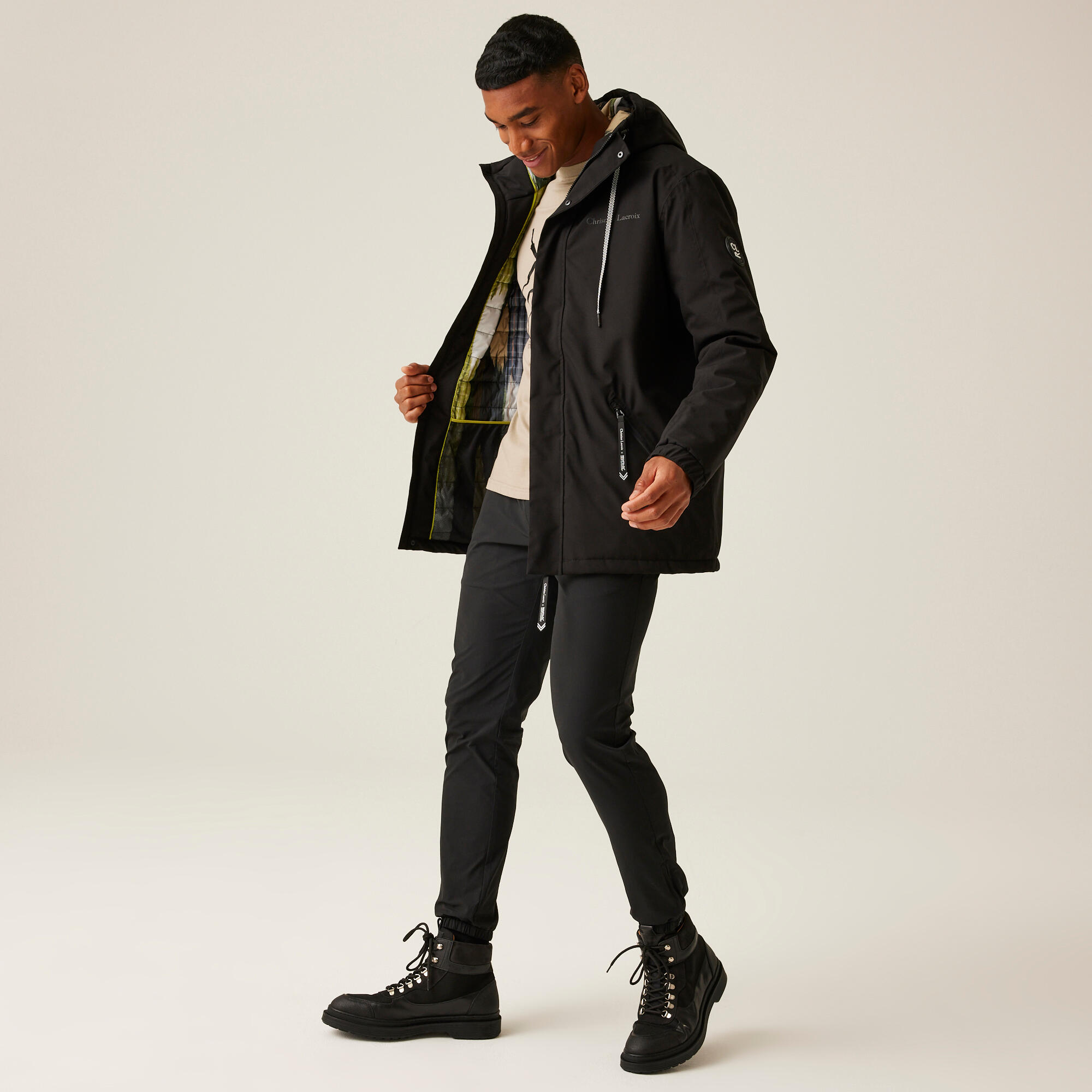 Christian Lacroix Lunel Mens Casual Padded Baffled Jacket REGATTA