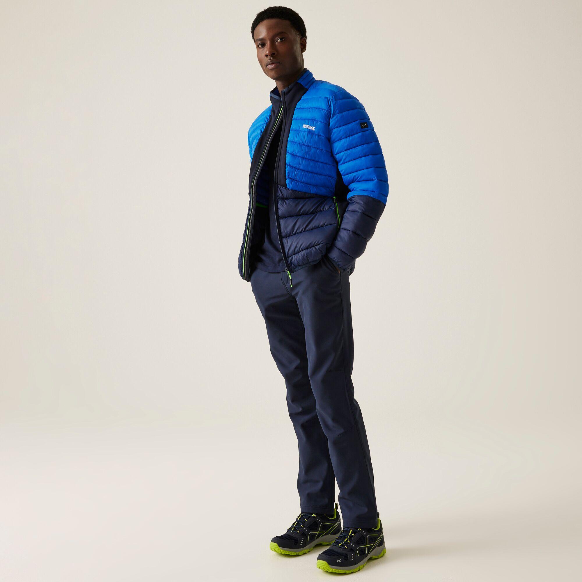 Regenjas Heren Leedre Hybrid Voor Hiking 3/6