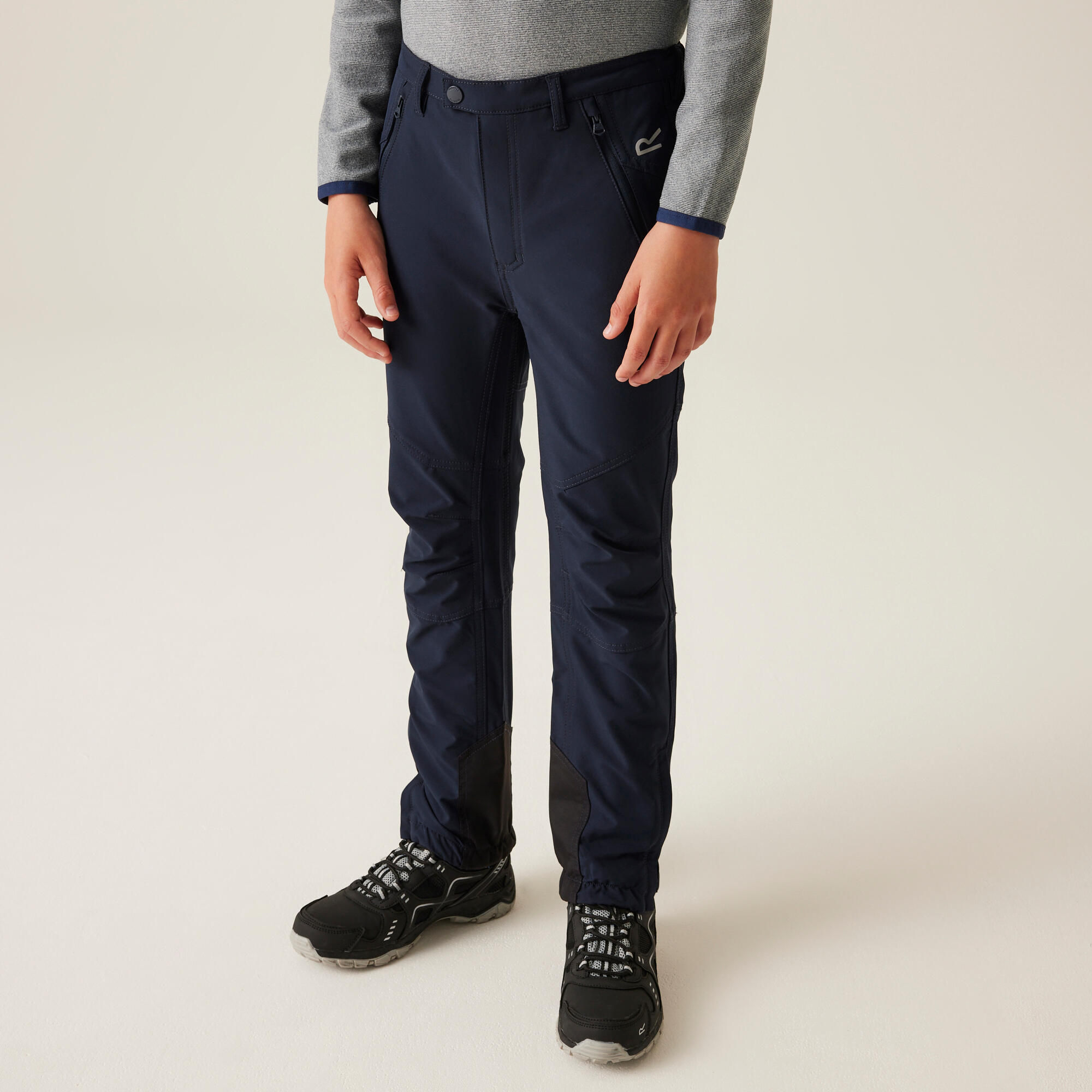 REGATTA Tech Mountain Kids Water Repellent Hiking Trousers