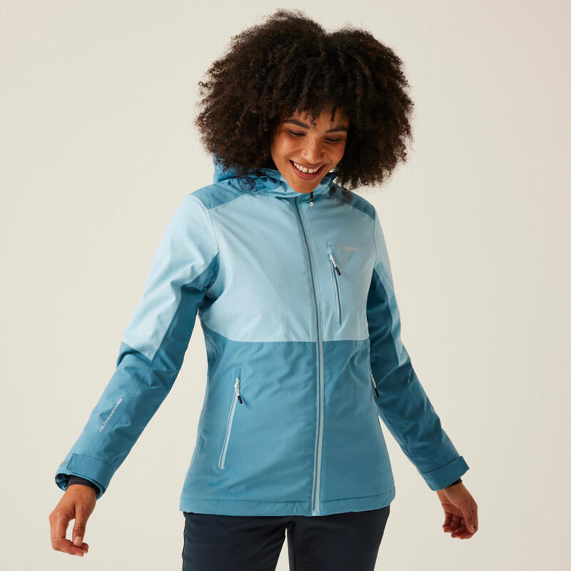 Kelora Femme Randonnée Veste isolée imperméable