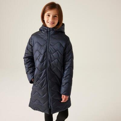 De cambrie casual. doorgestikte en gevoerde jas voor kinderen