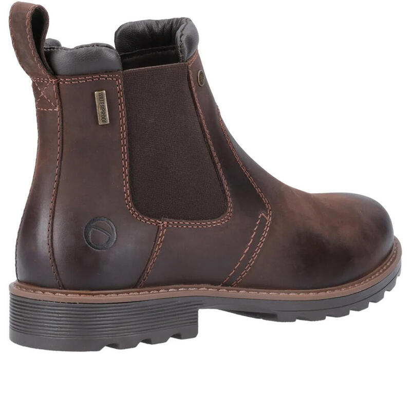 Bottines Chelsea LEAFIELD Homme (Marron)