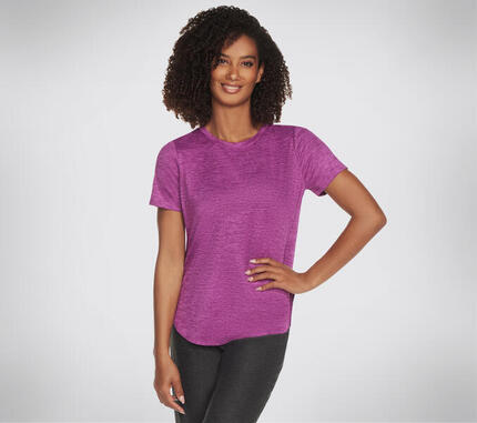 Damen GODRI SWIFT TUNIC TEE T-Shirts/Tanks Violett / Stockrose