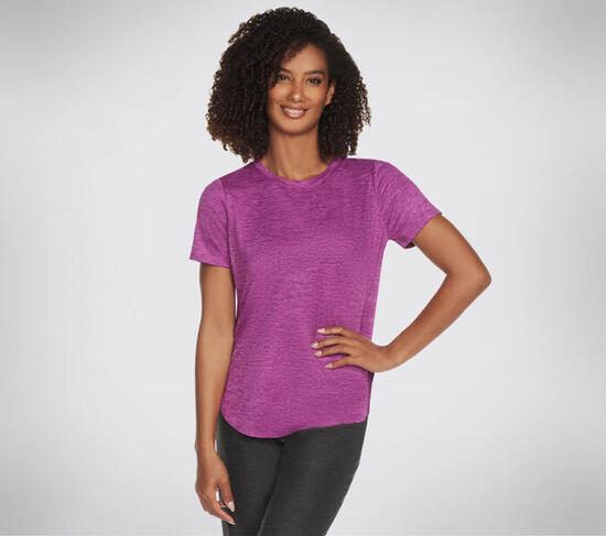 Damen GODRI SWIFT TUNIC TEE T-Shirts/Tanks Violett / Stockrose