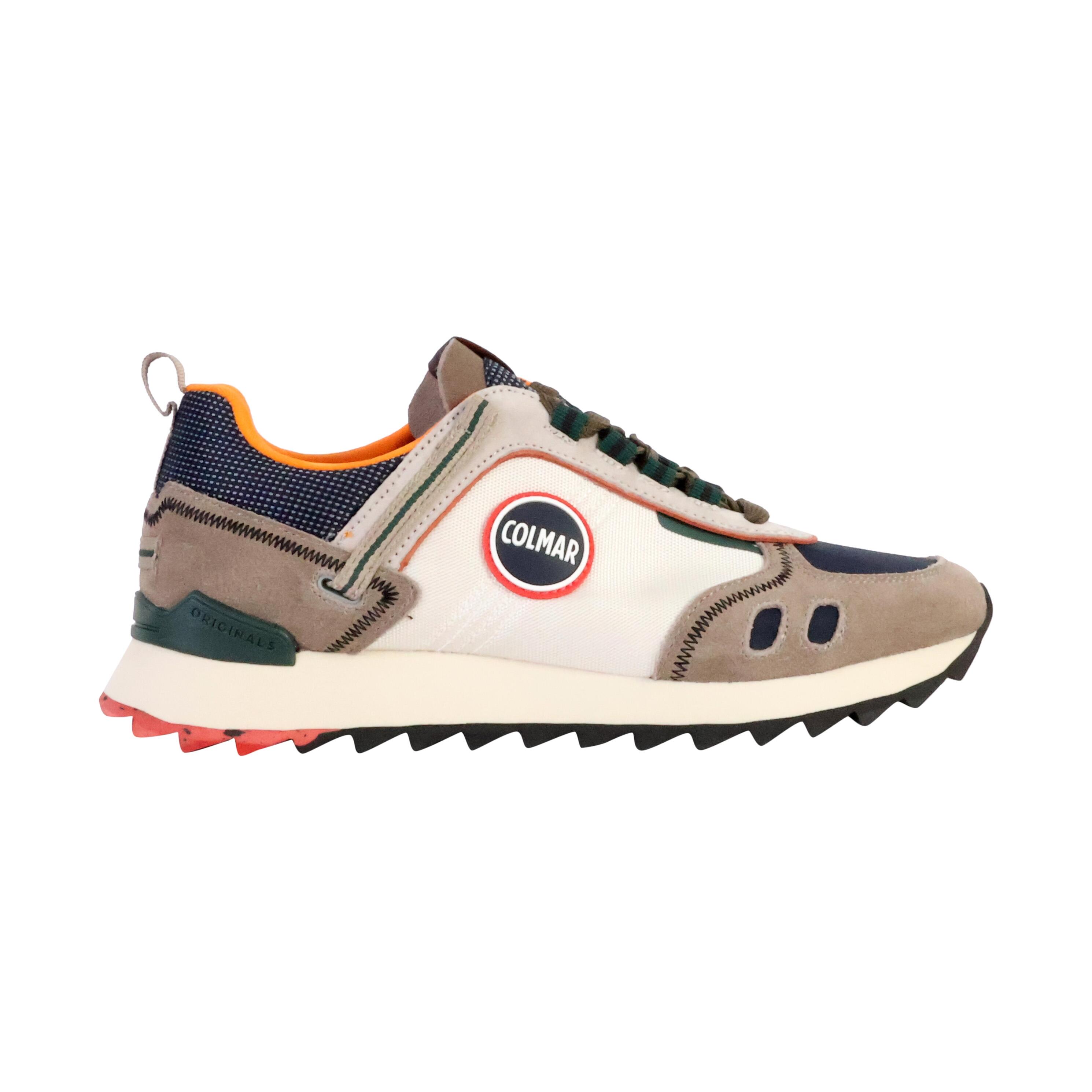 Buty Sneakersy męskie COLMAR TRAVIS SPORT DIVISION skóra, zamsz