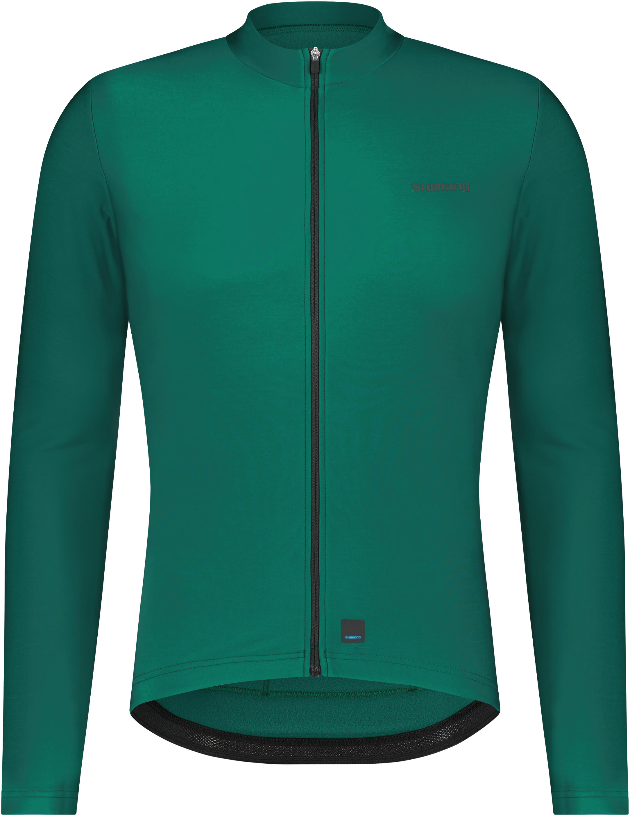 SHIMANO ELEMENT Maglia a maniche lunghe, verde specchio