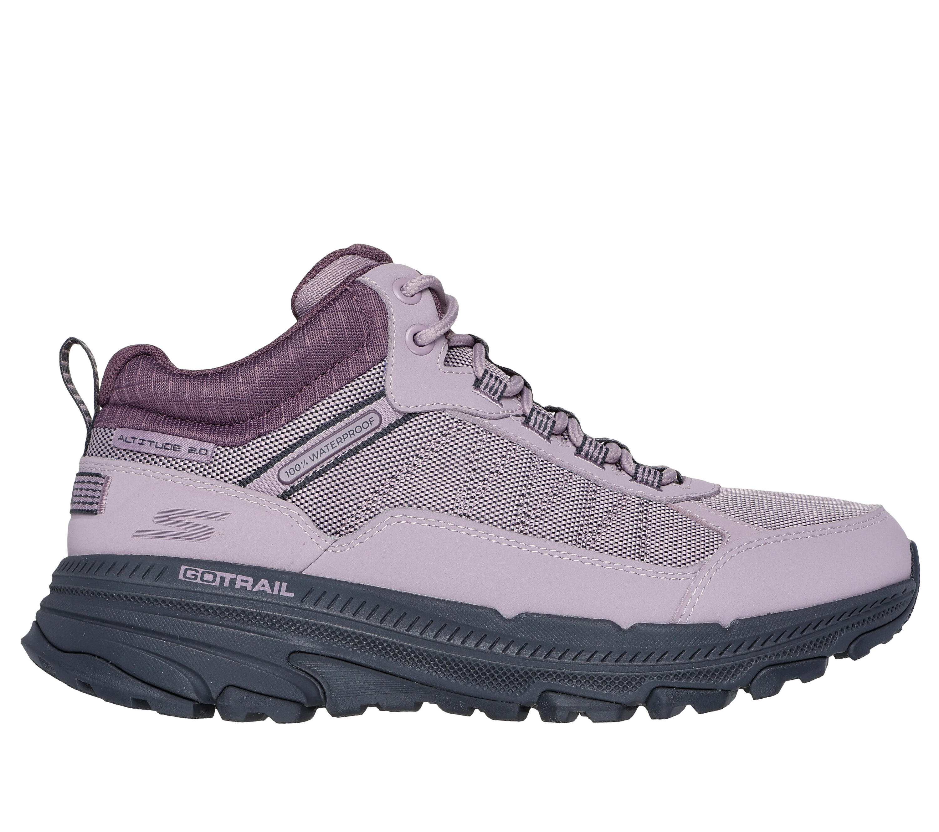 Femme GO RUN TRAIL ALTITUDE 2.0 COLD CREEK Bottes de trekking Mauve 5/5