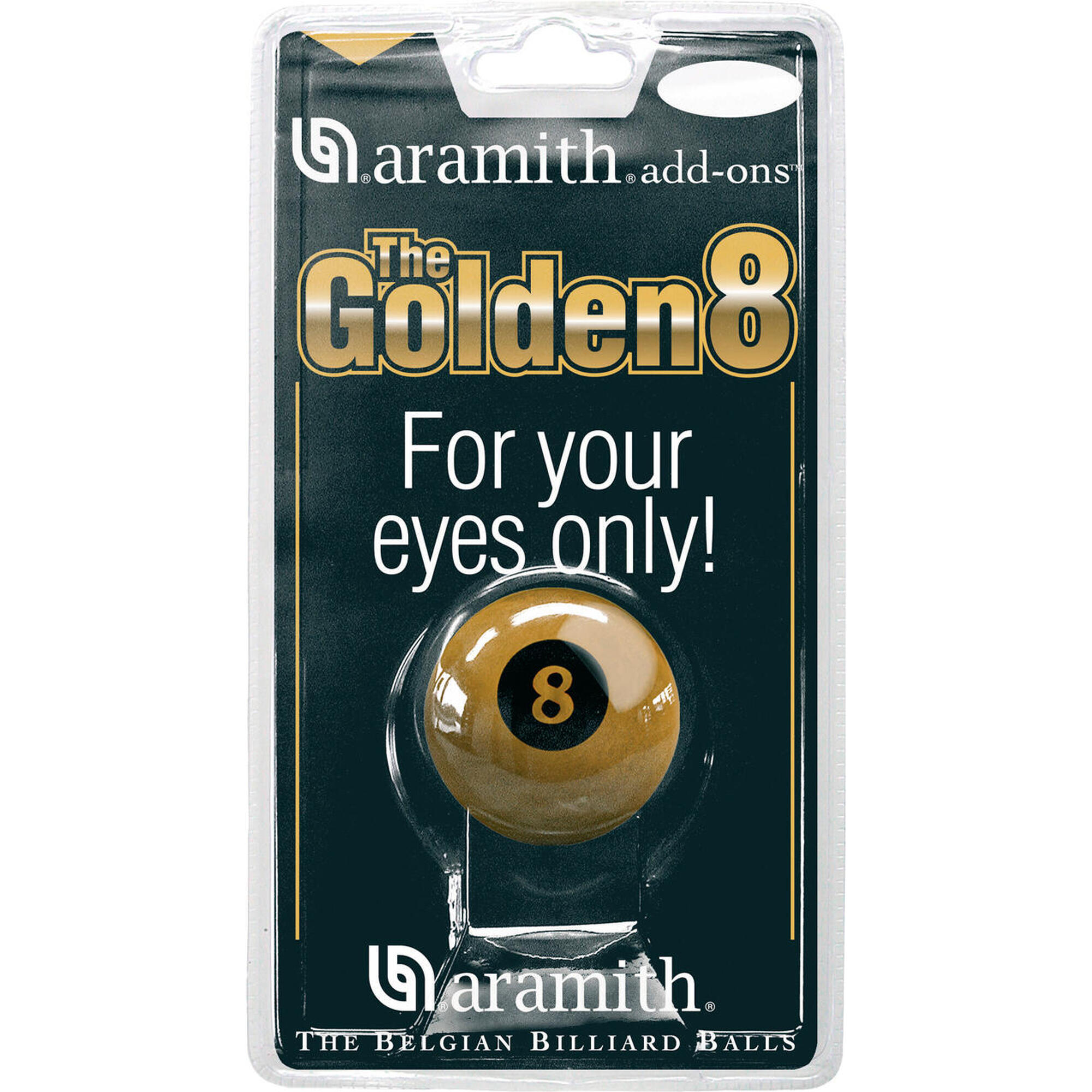 ARAMITH Kulečníkový míč Aramith 57,2 mm zlatý 8