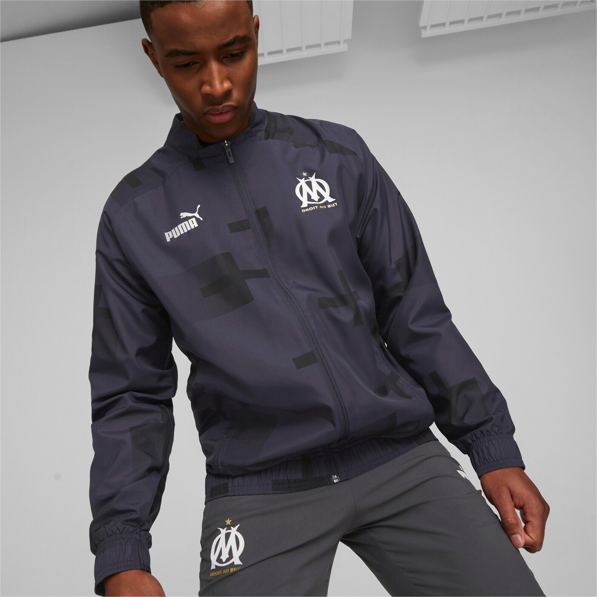 Veste de survêtement Prematch OM 2022/23 2/7