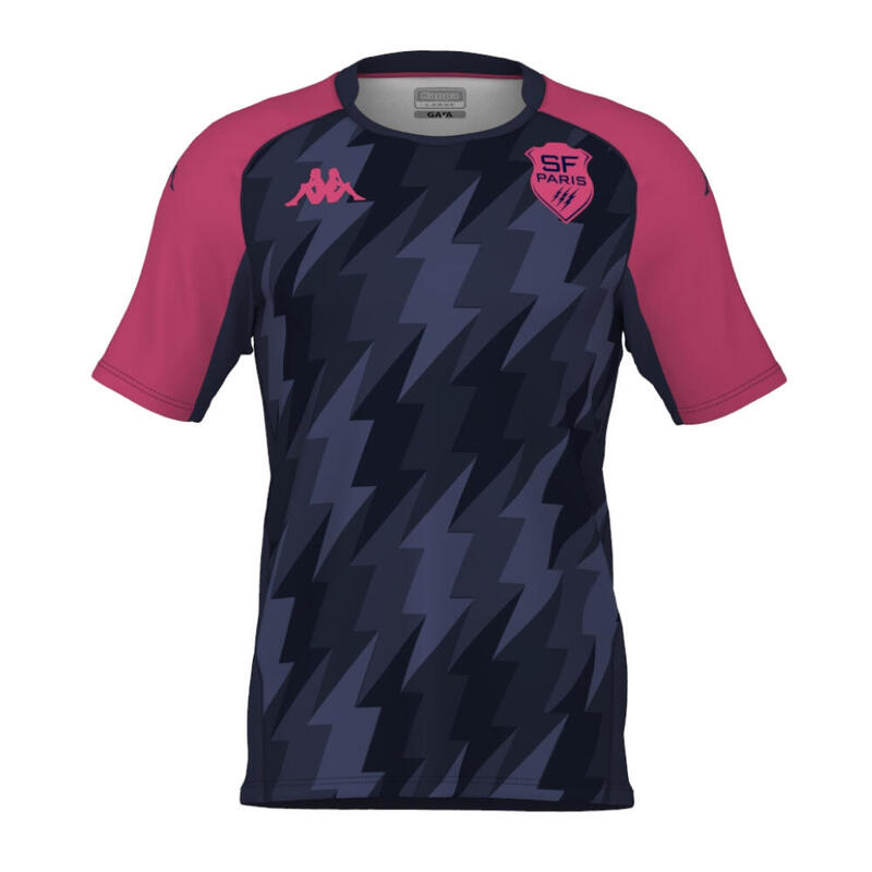 T-shirt D'entraînement Pour Adulte Telese Stade Français Marine